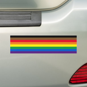 Prix lgbt lgbtq Diversity inklusive Regenbogenflag Autoaufkleber
