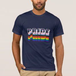 Prix rainbow inklusive lgbtq moderne Typografie T-Shirt