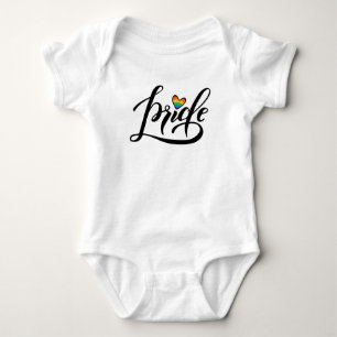 Prix Script Herz Baby Strampler