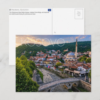 Prizren, Kosovo Reise-Postkarte Postkarte