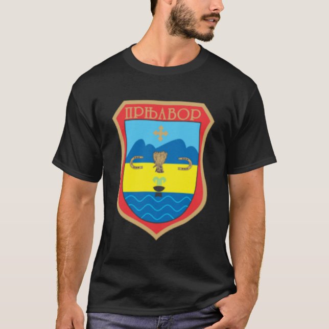 Prnjavor Grb Republika Srpska RS Srpska Zastava Tr T-Shirt (Vorderseite)