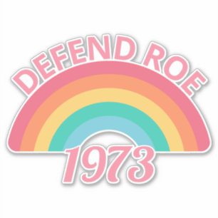 Pro Abortion - Defend Roe / Wade II Aufkleber