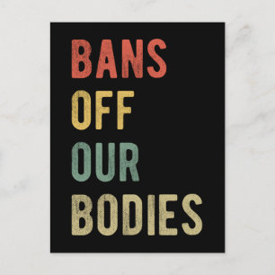 Pro Abortion - Verbote unserer Organe I Postkarte