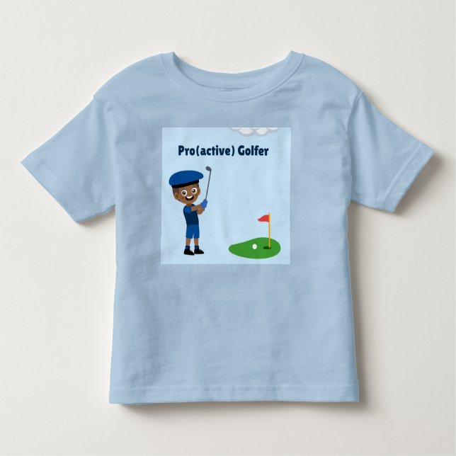 Pro(active) Golfer T - Shirt für Jungen (Vorderseite)