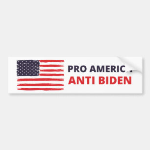 Pro America Anti Biden Autoaufkleber