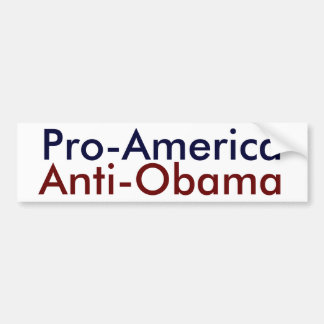 Pro-Amerika, Anti-Obama Autoaufkleber