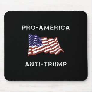 Pro-Amerika Anti-Trump Amerikanische USA-Flagge Fr Mousepad