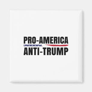 Pro-Amerika Anti-Trump-Flagge Magnet