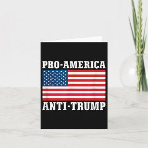 Pro-Amerika Anti-Trump Karte