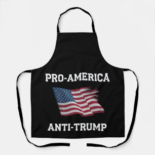 Pro Amerika Anti Trump Vintage USA-Flagge Schürze