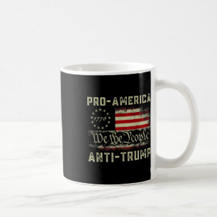 Pro-Amerika Anti-Trump Wir das Volk Anti Trump  Kaffeetasse