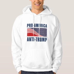 Pro-Amerika gegen Trump Hoodie