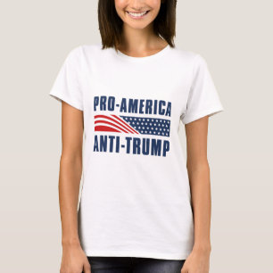 Pro-Amerika gegen Trump T-Shirt
