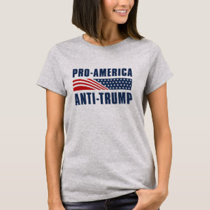 Pro-Amerika gegen Trump T-Shirt