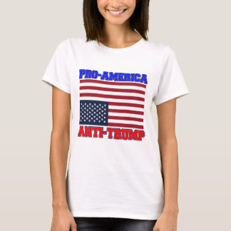 Pro-amerikanisch Anti-Trump T-Shirt