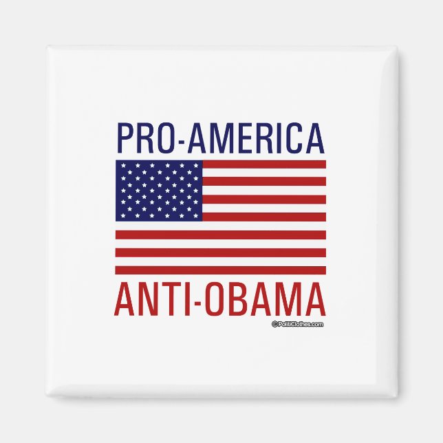 PRO-AMERIKANISCHE ANTIOBAMA MAGNET (Vorne)