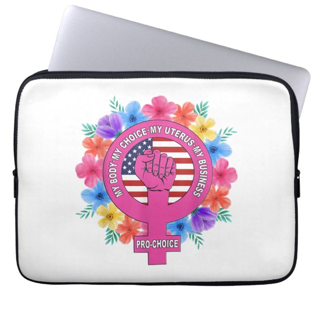 Pro Auswahl meines Körpers meine Wahl für mein Ute Laptopschutzhülle (Vorderseite)