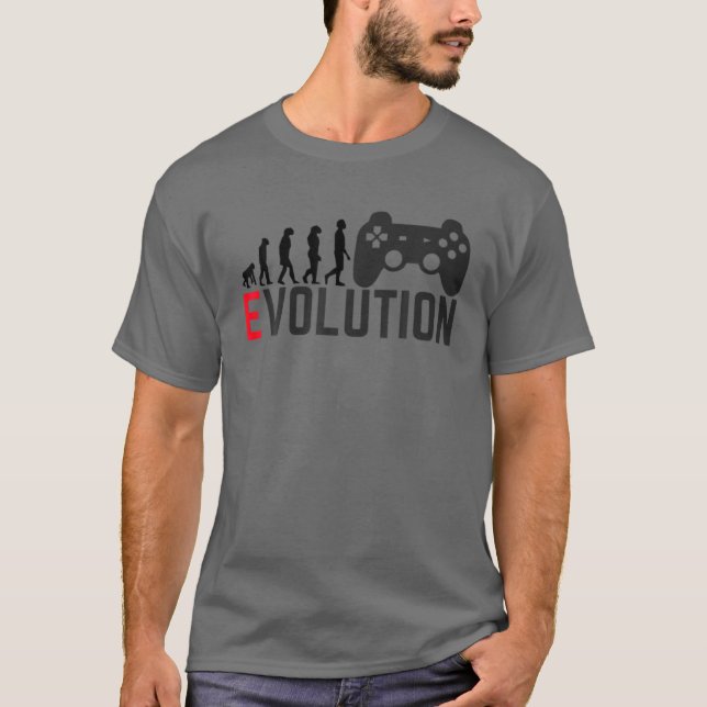 Pro Best Video Gamer Gaming Evolution Console PC P T-Shirt (Vorderseite)