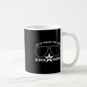 Pro Biden Harris Präsidentschaftswahlkampagne Vint Kaffeetasse