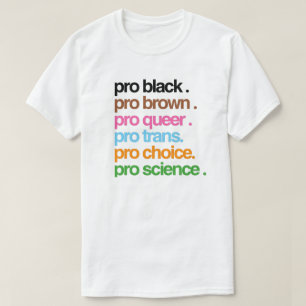 Pro Black Pro Brown Pro Que T-Shirt