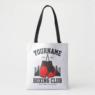 Pro Boxer ADD NAME Red Gloves Boxring Training