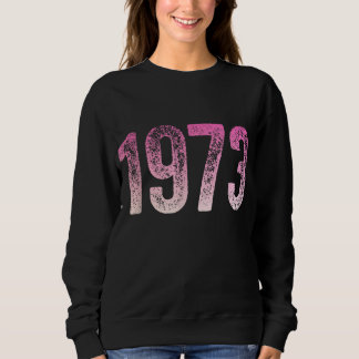 Pro Choice 1973 Protect Roe / Wade Womens Sweatshirt