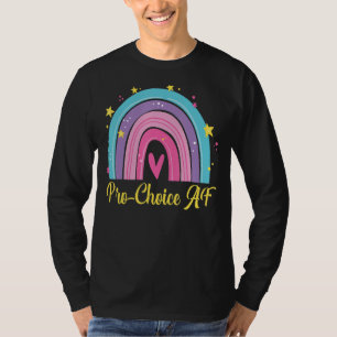 Pro Choice Af Hex, Patriarchat Feminist T-Shirt