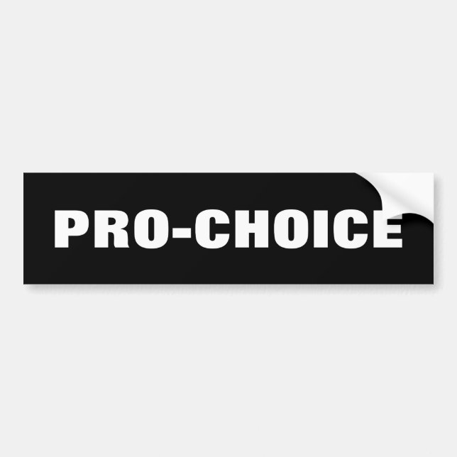 Pro choice Black women für Abtreibungsrechte Autoaufkleber (Vorne)