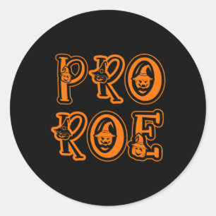 Pro Choice Feminism Women's Rights Pro Roe Runder Aufkleber