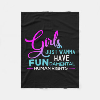 Pro Choice Feminist 1 Fleecedecke