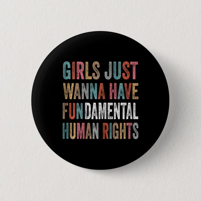 Pro Choice Feminist 2 Button (Vorderseite)