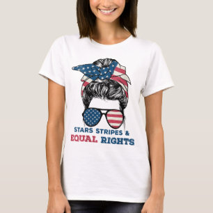 Pro Choice Feminist 4. Juli - Stars Stripes Eq T-Shirt