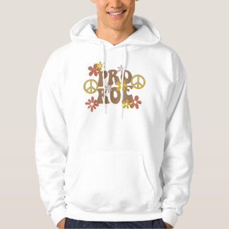 Pro Choice Feminist Peace Liebe & Reproduction Rig Hoodie