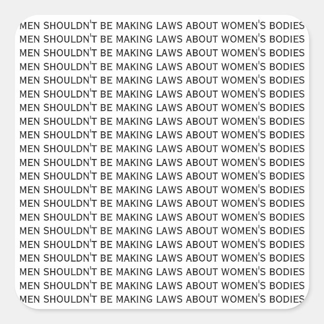 Pro Choice - Feminist Stickers (Vorderseite)