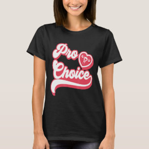 Pro Choice feministische Abtreibungsrechte für Fem T-Shirt