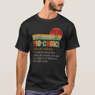 Pro Choice Frauen Reproduktive Rechte Ihr Körper V T-Shirt