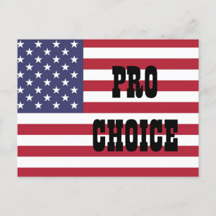 PRO CHOICE POSTKARTE