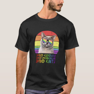 Pro Choice Pro Feminism Pro Cat LGBTQ Feminist T-Shirt