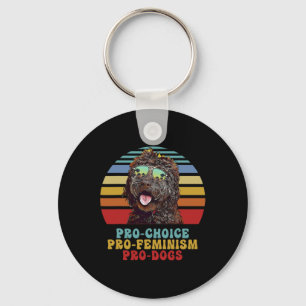 Pro Choice Pro Feminism Pro Hunde Schlüsselanhänger
