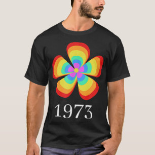 Pro Choice Rainbow 1973 Women's Rights Blume Colo T-Shirt