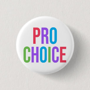 Pro-Choice Roe / Wade Frauenrechte Button