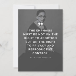 Pro Choice Ruth Bader Ginsburg Zitat