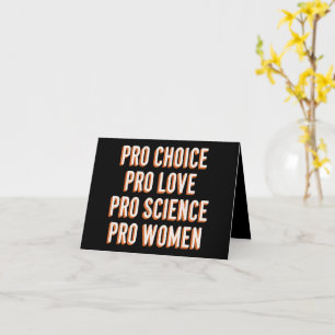 Pro Choice Women's Rights Feminist Patriarchy LGBT Karte