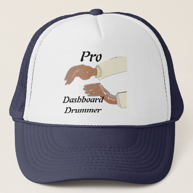 Pro Dashboard Drummer Truckerkappe (Vorderseite)