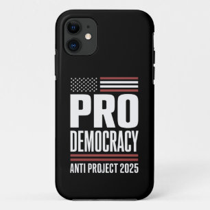 Pro Demokratie Anti Projekt 2025 Trump 2025 Case-Mate iPhone Hülle