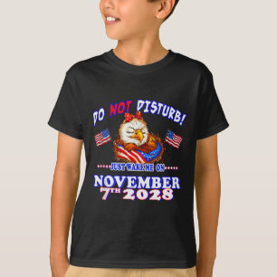 Pro Demokratie Fourth July 4th Sarkastische Wahl E T-Shirt