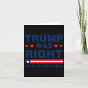 Pro Donald Trump 2024 Funny Trump hatte Recht über Karte