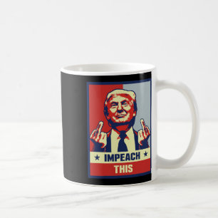 Pro Donald Trump gibt republikanischen Konservativ Kaffeetasse