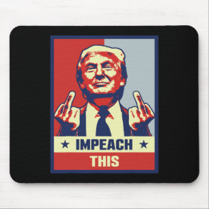 Pro Donald Trump gibt republikanischen Konservativ Mousepad
