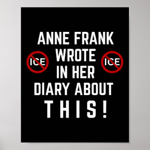 Pro Einwanderer Anti Ice Anti Diskriminierung Anti Poster